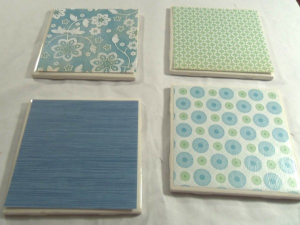 Paper on tiles DIY instructions